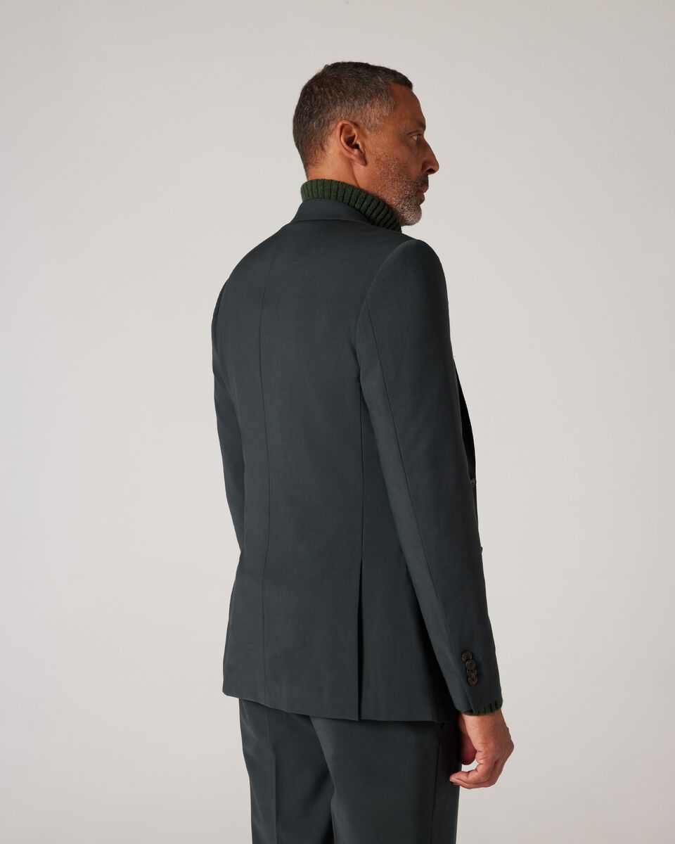 Slim Stretch Wool Tailored Jacket